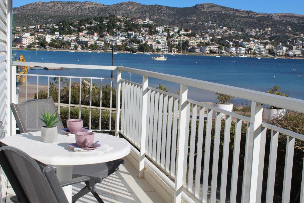Apartments Mare Blu By The Sea. Pórto Ráfti Buitenkant foto